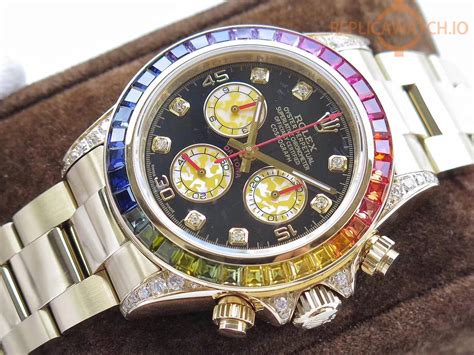 replica rolex daytona rainbow|rolex daytona rainbow for sale.